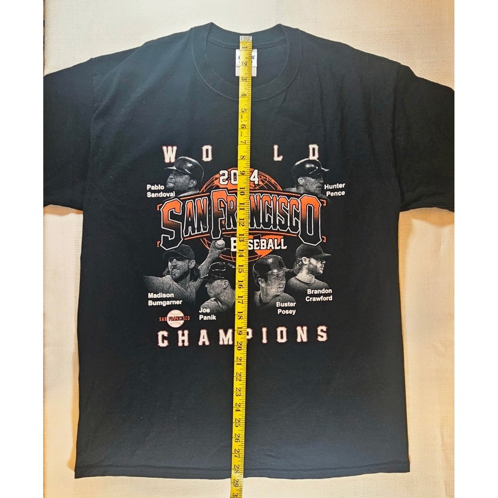 San Francisco Giants Vintage 2014 World Series Champions Adult Large T-Shirt - Picture 4 of 4